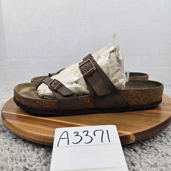 Birkenstock Mayari Birko Flor Brown Double Strap Casual Daily Sandal Womens 41 - Picture 1 of 12
